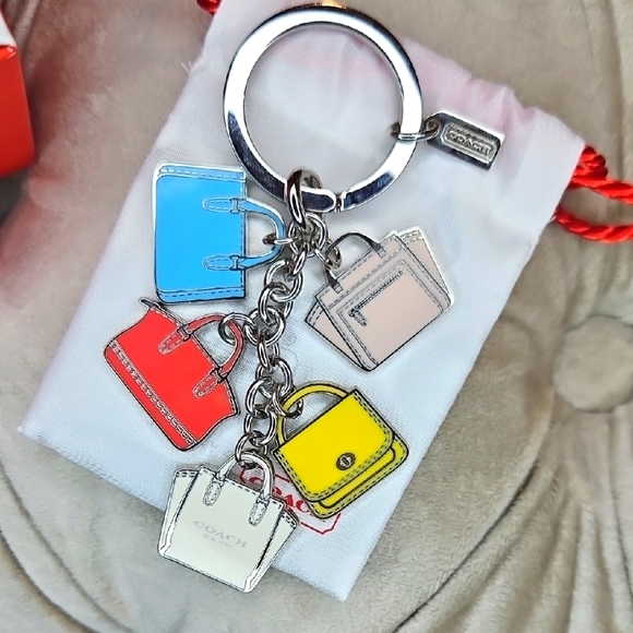 Coach Accessories - RARE Coach Limited Edition Luggage Travel Bag Charm Keychain Hang Tag
